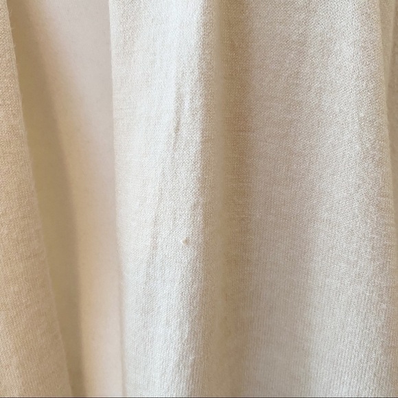 Sioni Lace Trim Ivory/Black Open Front Cardigan -S - Picture 5 of 11